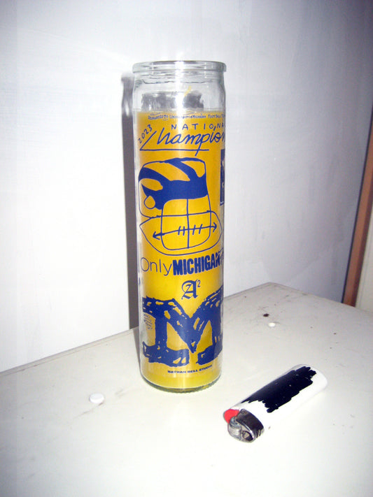 Answered Prayers Candle - 2023 Wolverines