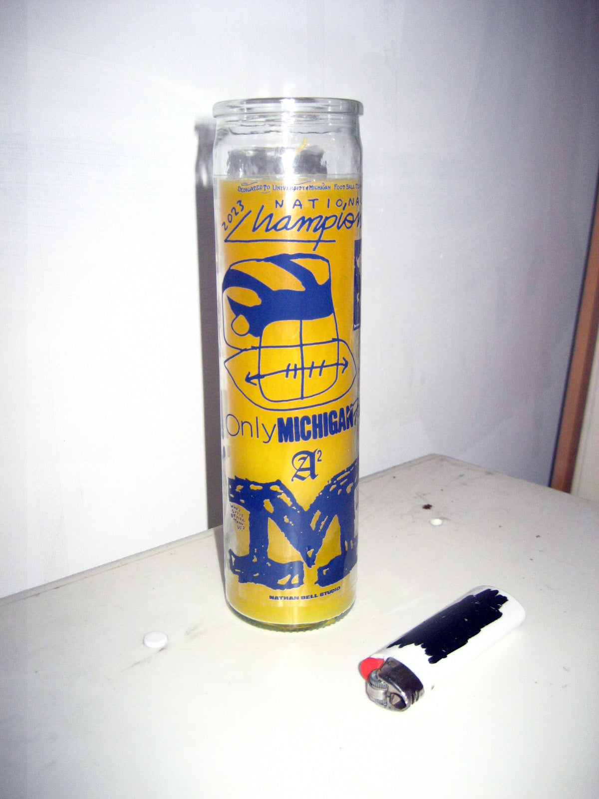 Answered Prayers Candle - 2023 Wolverines