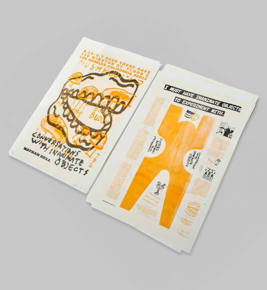 CONVERSATIONS WITH INANIMATE OBJECTS PRINT