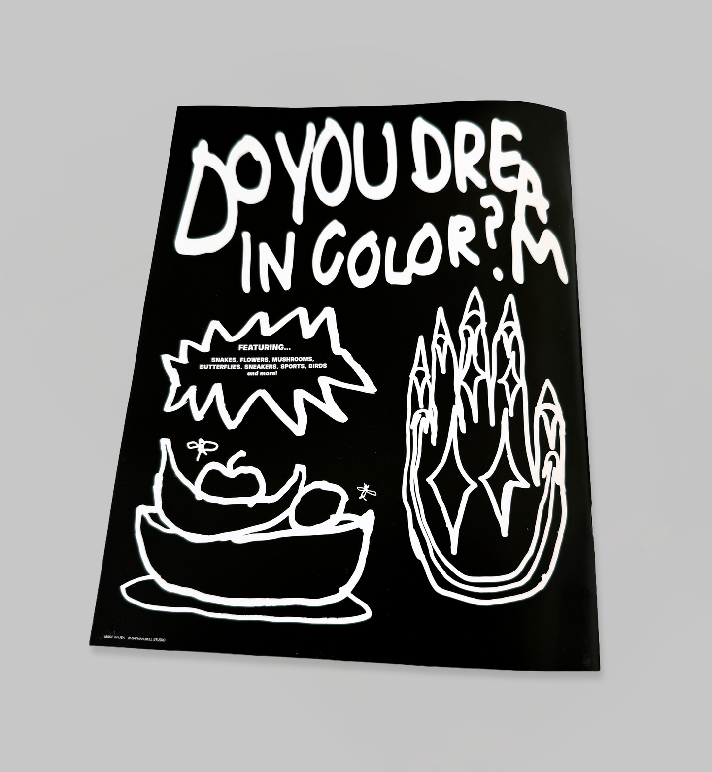 DO YOU DREAM IN COLOR? COLORING BOOK